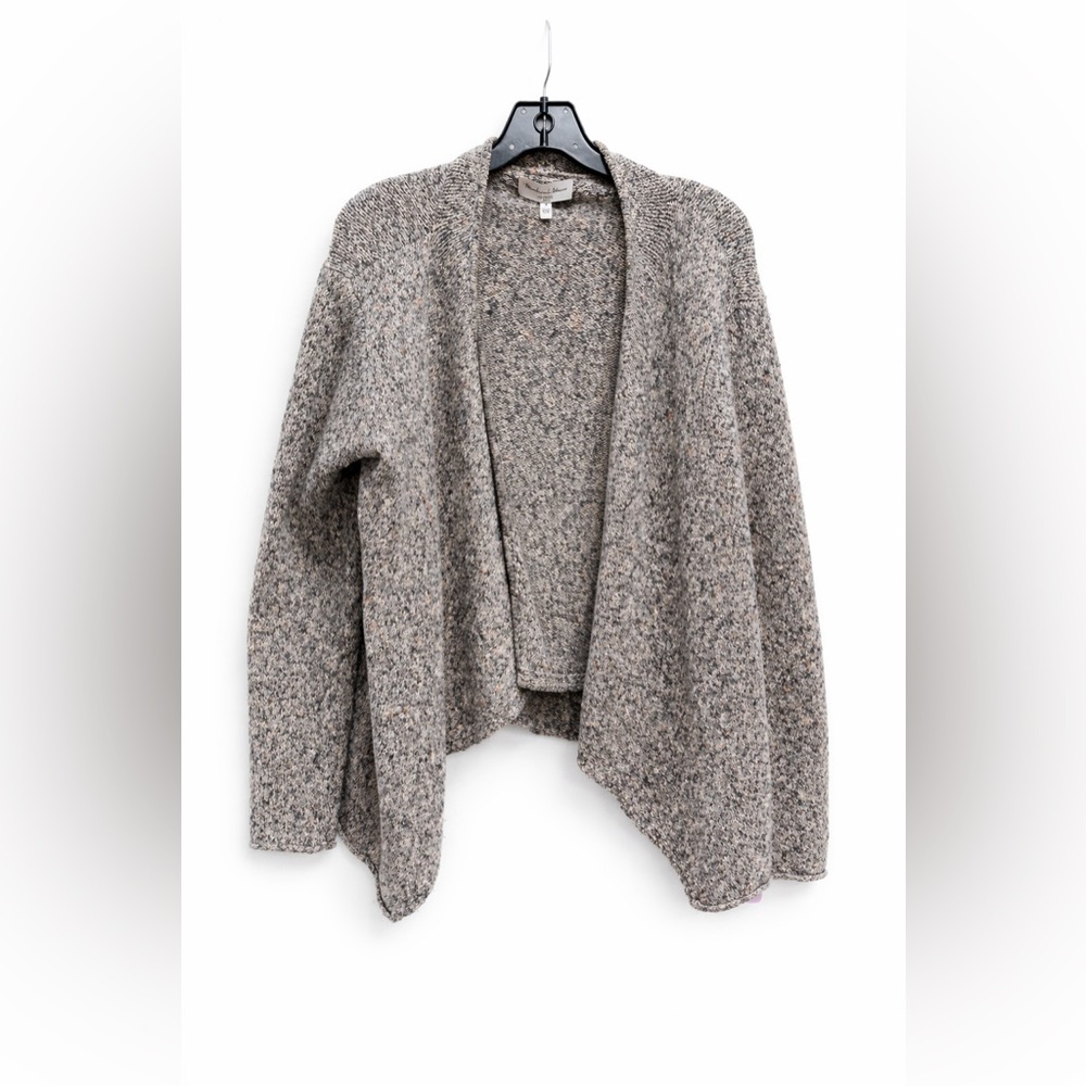 Michael Stars Gray Marled Waterfall Cardigan - Picture 4 of 8